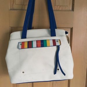 ROSETTI WHITE & BLUE PURSE
